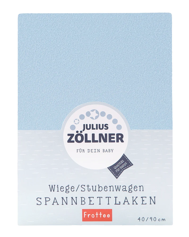 Frottee Spannbettlaken für Wiege und Stubenwagen von 90/40 cm