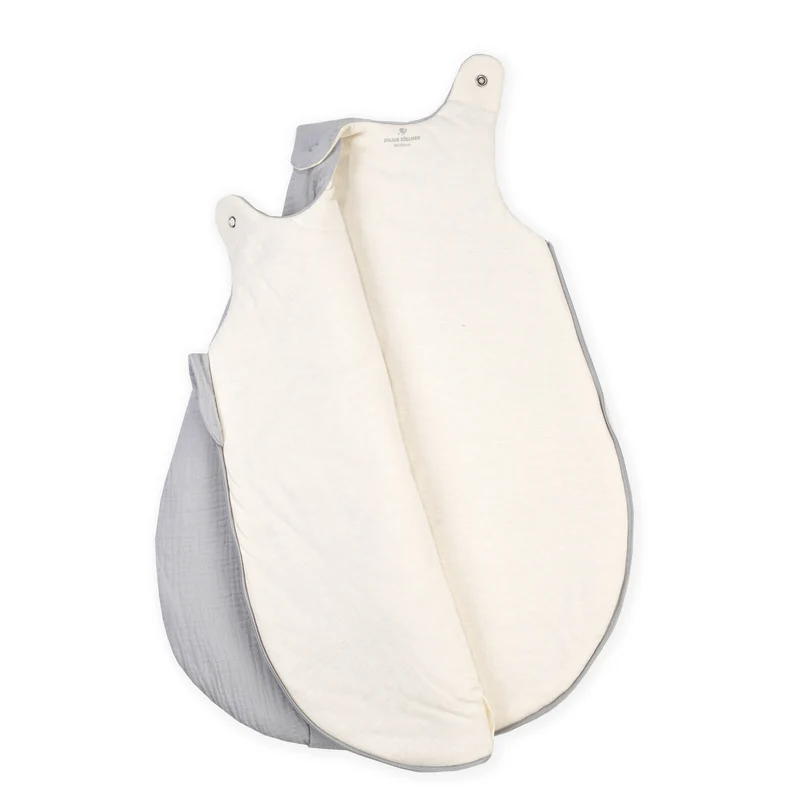 Musselin Babyschlafsack, Grau