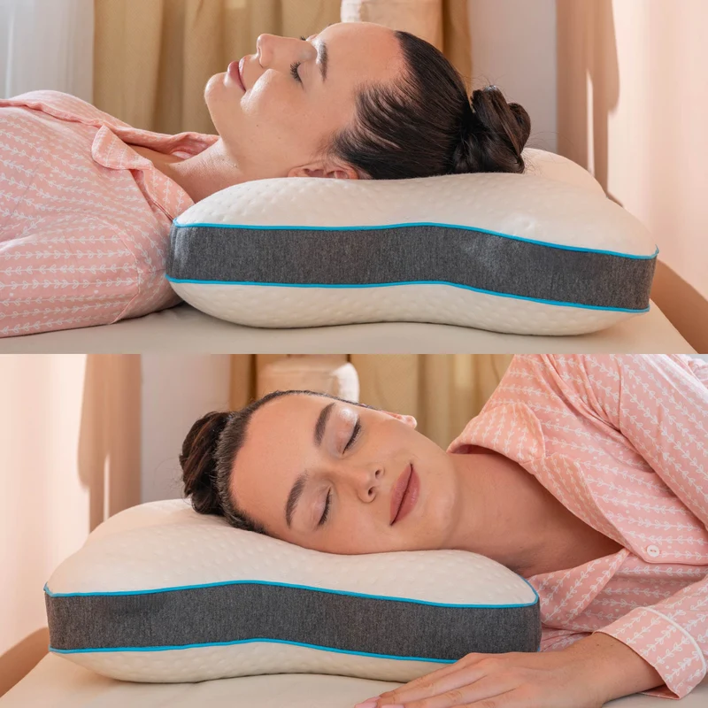 Cuscino Cervicale Ergonomico in Memory Foam a Forma di Farfalla con Rivestimento Sfoderabile Il Gruppone
