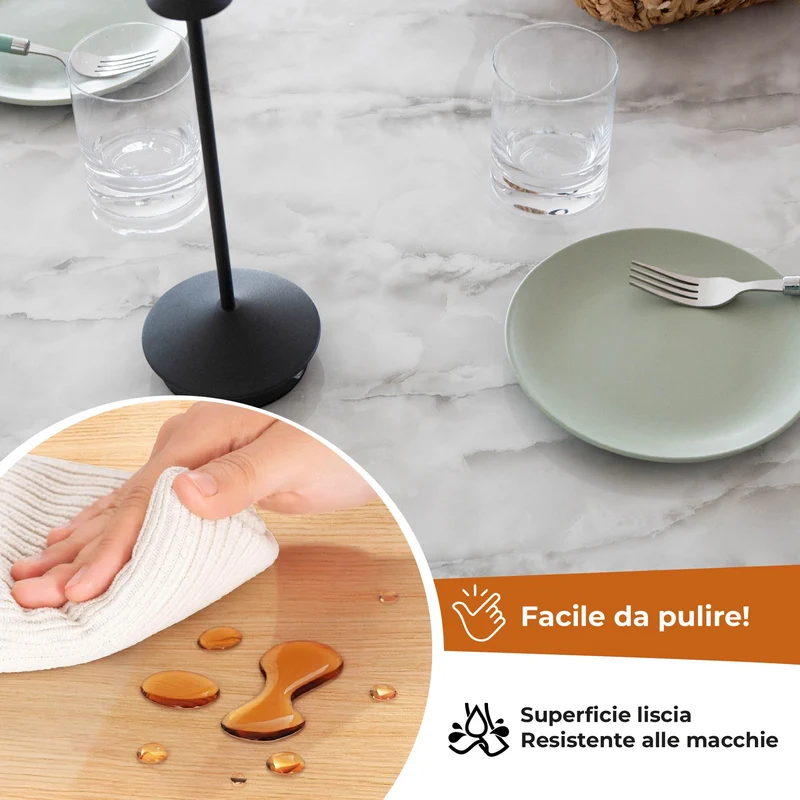 Copritavolo in PVC Stampato 1.2 mm Antimacchia Il Gruppone