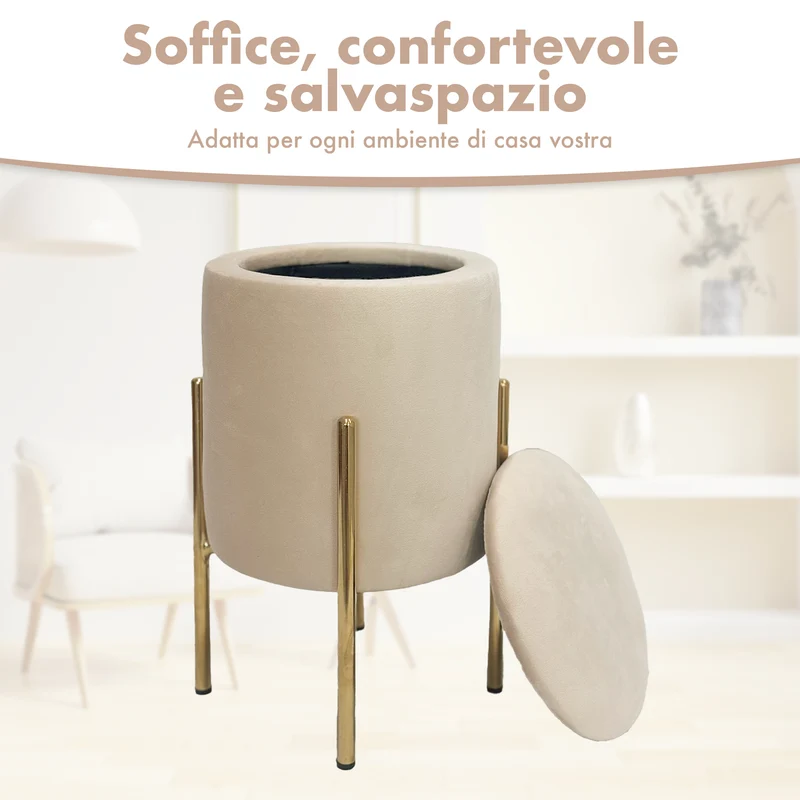 Poggiapiedi Salvaspazio Elegante 30x45 cm Il Gruppone