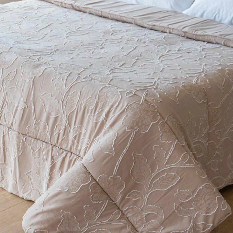 Trapunta Invernale Matrimoniale Jacquard Floreale Il Gruppone