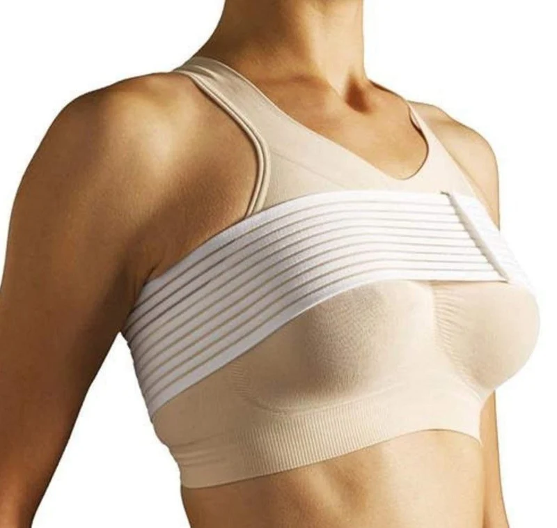 Postoperative Bandage für Brustvergrößerung - Optimale Kompression