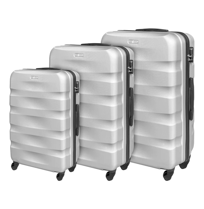 Set Di 3 Valigie Rigide ABS Valigia Da Viaggio Con Chiusura Lucchetto Il Gruppone
