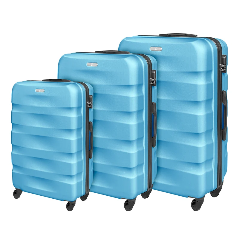 Set Di 3 Valigie Rigide ABS Valigia Da Viaggio Con Chiusura Lucchetto Il Gruppone