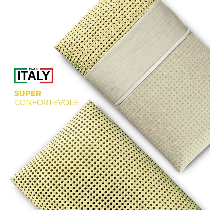Guanciale in Memory Foam Microforato con Aromaterapia Sfoderabile Made in Italy Il Gruppone
