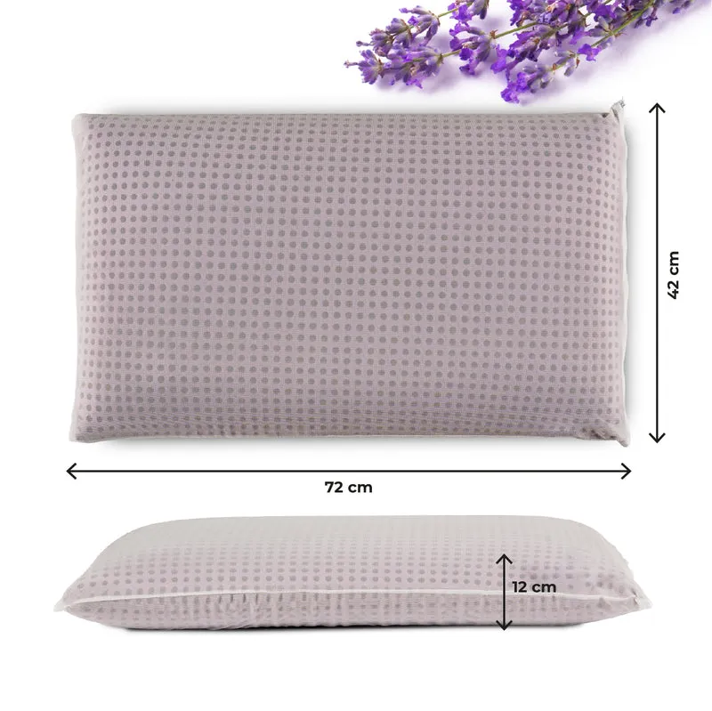 Guanciale in Memory Foam Microforato con Aromaterapia Sfoderabile Made in Italy Il Gruppone