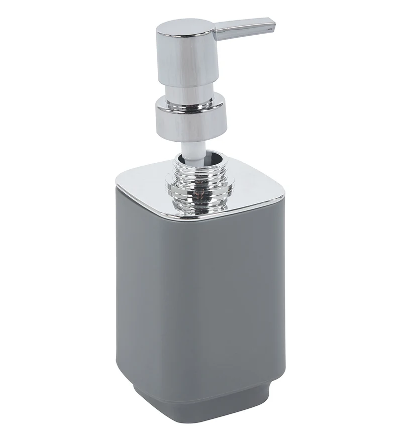 Set Accessori Bagno 6 Pezzi Design Moderno in Plastica con Finitura Lucida Il Gruppone