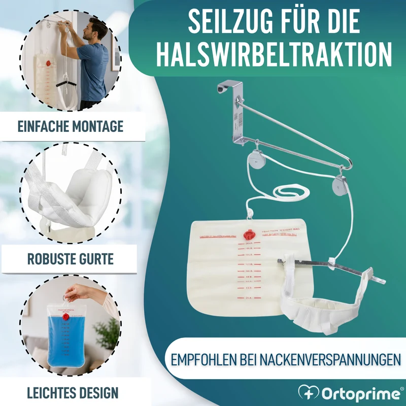 Tragbare Zervikale Zugpulley
