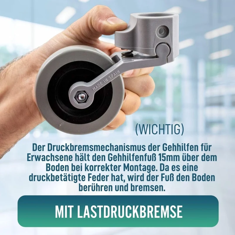 Set de Schwenkräder | Zwei Einheiten
