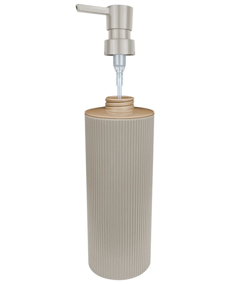 Set Accessori Bagno 5 Pezzi Design Moderno in Plastica Il Gruppone