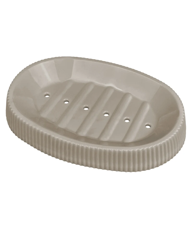 Set Accessori Bagno 5 Pezzi Design Moderno in Plastica Il Gruppone