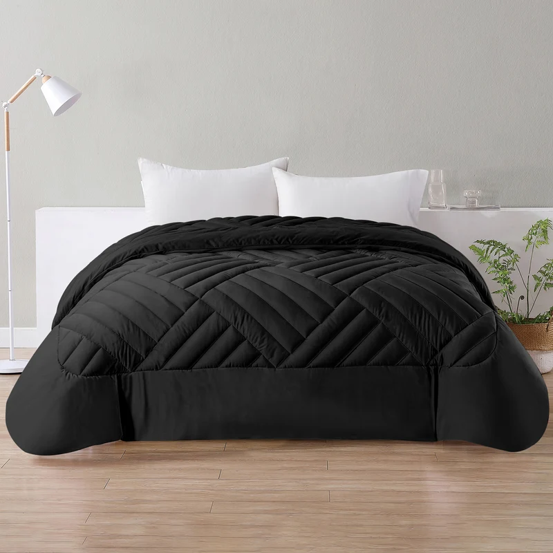 Trapunta Matrimoniale in Velluto Elegante Invernale Effetto Piuma 580 g/mq Duck Friendly Il Gruppone