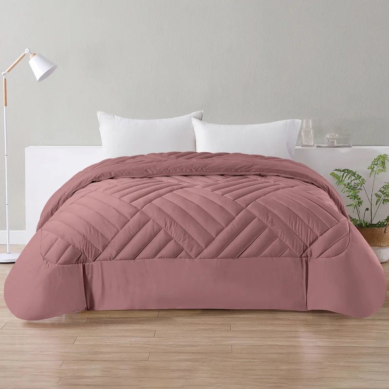 Trapunta Matrimoniale in Velluto Elegante Invernale Effetto Piuma 580 g/mq Duck Friendly Il Gruppone