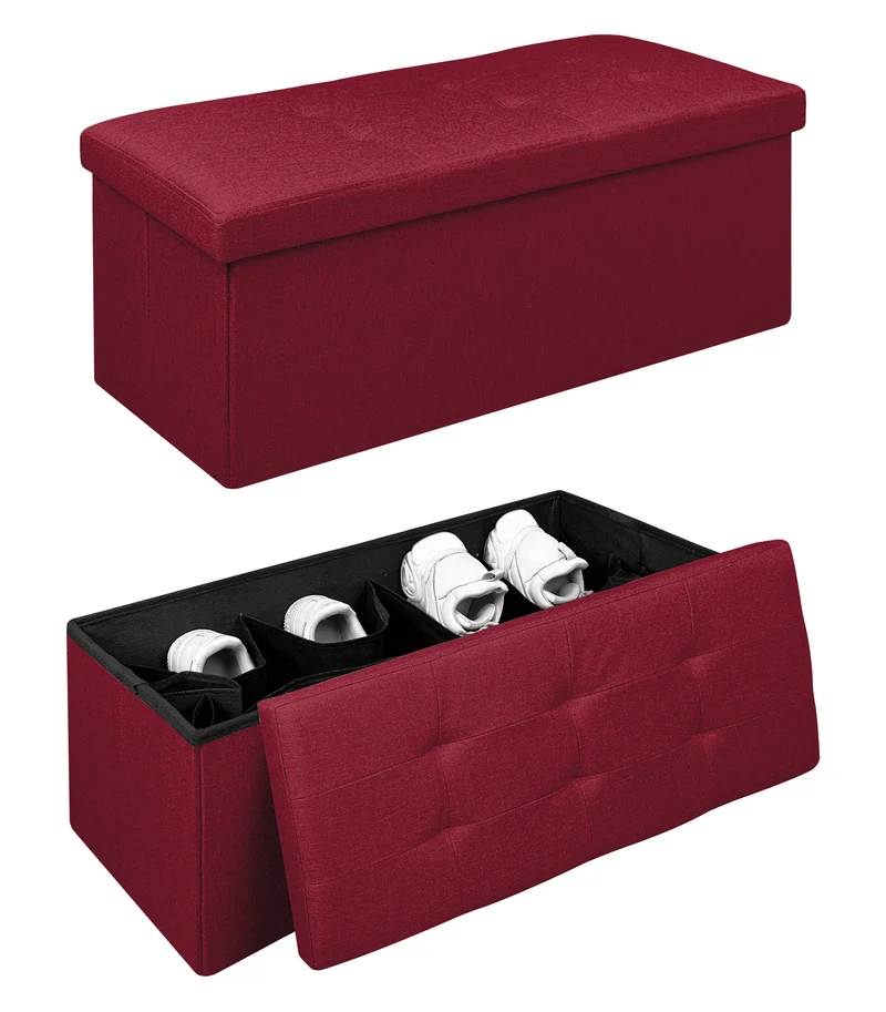 Pouf Contenitore Cassapanca Con Scarpiera Interna Il Gruppone