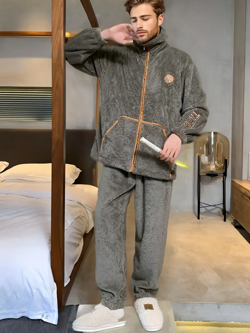 Gustav - Zweiteiliges bequemes Pyjama-Set für Männer