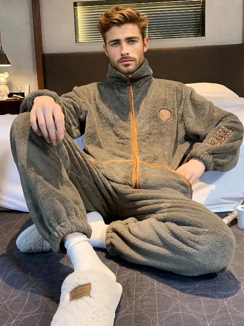 Gustav - Zweiteiliges bequemes Pyjama-Set für Männer