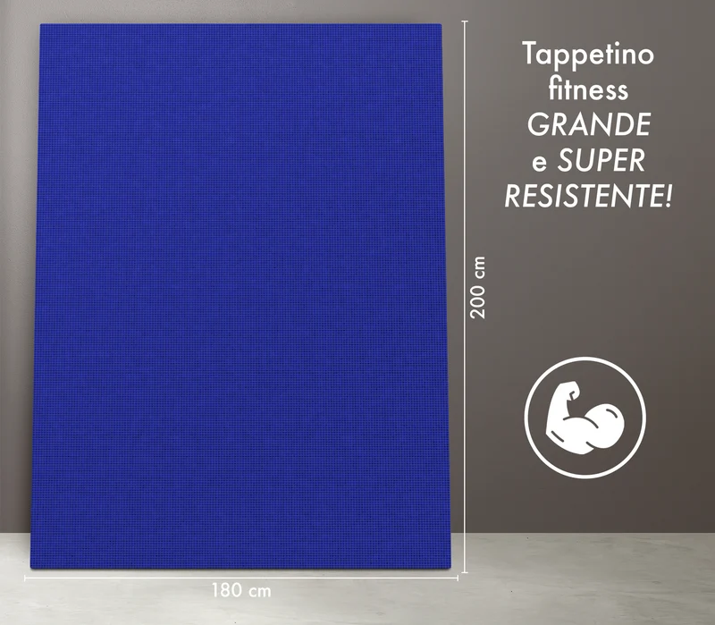 Tappeto Per Esercizi Grande XXL 180 x 200 Cm Il Gruppone