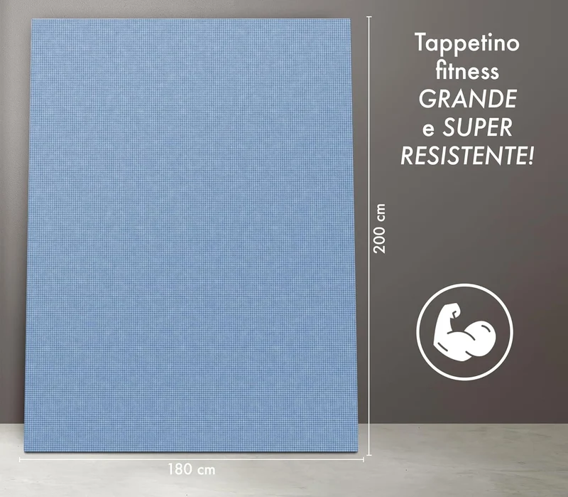 Tappeto Per Esercizi Grande XXL 180 x 200 Cm Il Gruppone