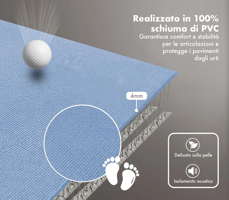 Tappeto Per Esercizi Grande XXL 180 x 200 Cm Il Gruppone