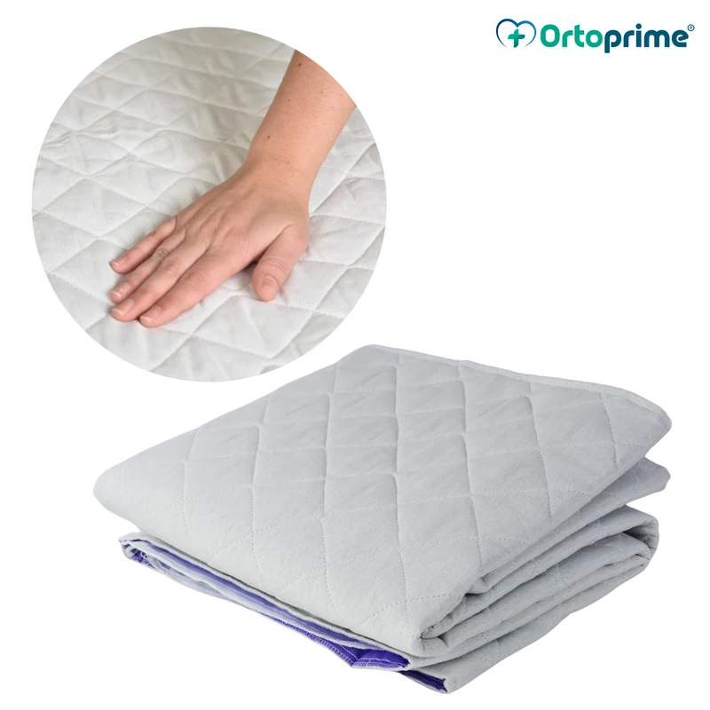 Absorbierende Matratzenauflage für Bett 135 cm, 3,15 Liter/m²