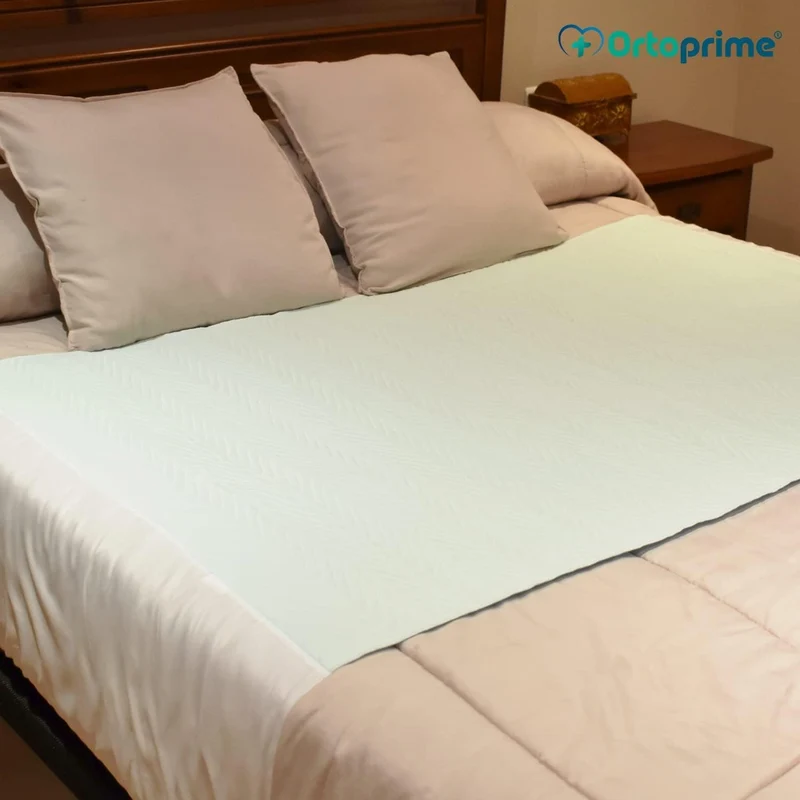 Absorbierende Matratzenauflage für Bett 135 cm, 3,15 Liter/m²