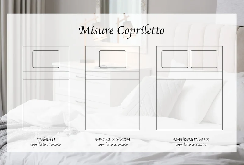 Copriletto Trapuntato Bicolore Double Face Primavera/Estate Il Gruppone