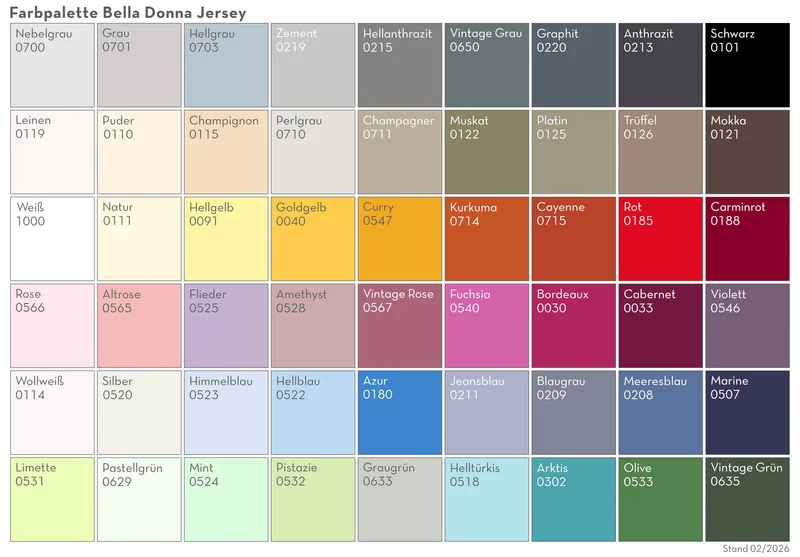 Bella Donna Jersey-Spannbetttuch Gr. 120/190cm - 130/220cm