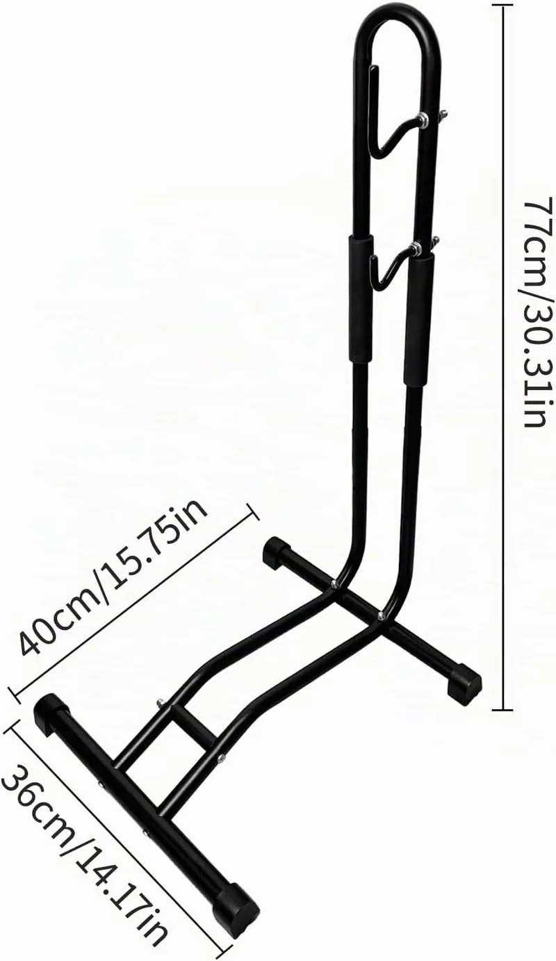 Fahrrad, Fahrradständer, Vertikaler Fahrradhalterung für die Garage, Abnehmbar Reparaturständer, Pla