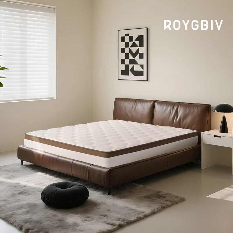 ROYGBIV MT03 Premium 25CM Hybrid-Matratze | 7-Zonen Orthopädischer Schlafkomfort