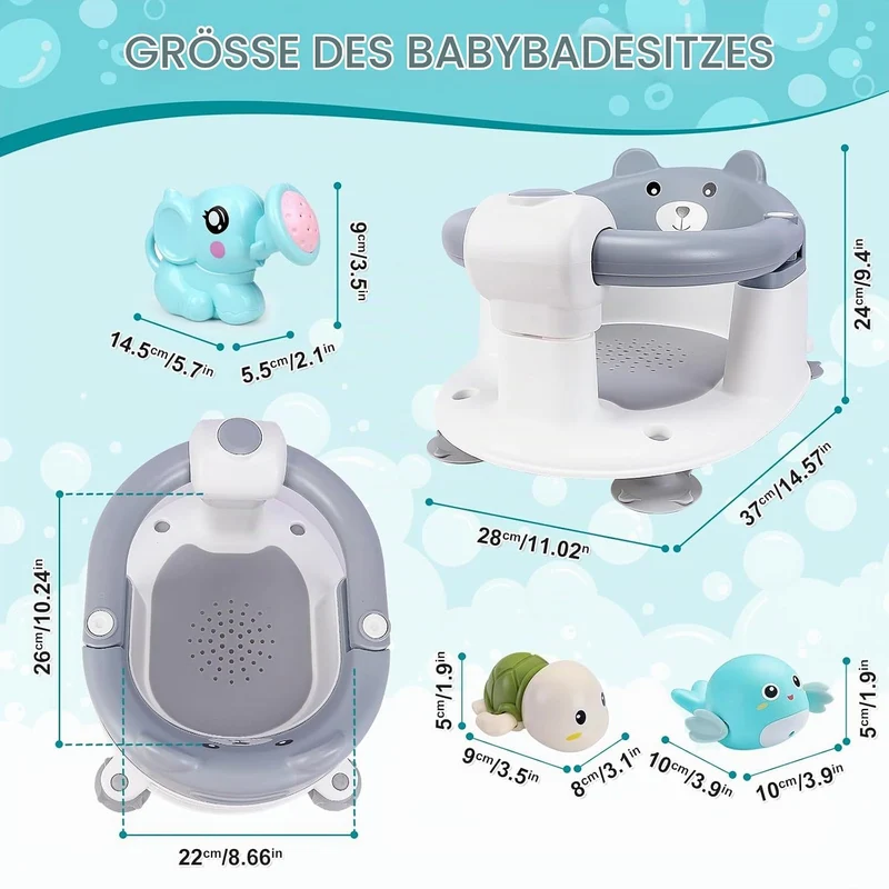 Badewannensitz Baby ab 6 Monate
