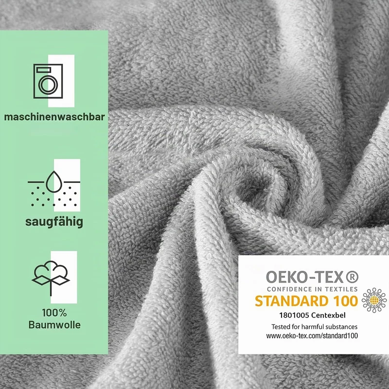 Badeponcho Damen und Herren - Surf Poncho aus 100% Baumwolle - Tuch für Erwachsene - Unisex Bademant
