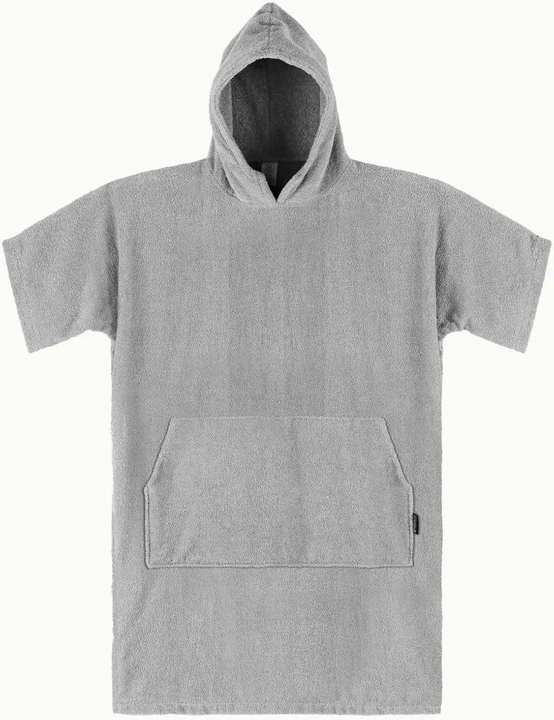 Badeponcho Damen und Herren - Surf Poncho aus 100% Baumwolle - Tuch für Erwachsene - Unisex Bademant