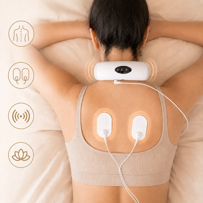 Masajeador de Cuello y Espalda Electromagnético Calmagner InnovaGoods