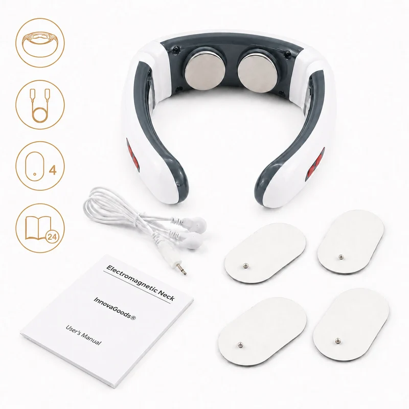 Masajeador de Cuello y Espalda Electromagnético Calmagner InnovaGoods