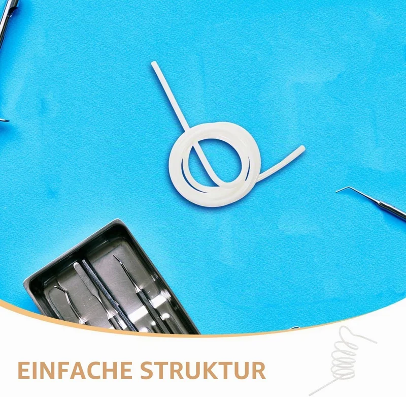Healeved 2 Stück Ersatzschläuche für Mundduschen, Kompatibel mit Waterpik Wp-100 Wp-660, Zahnseide-w