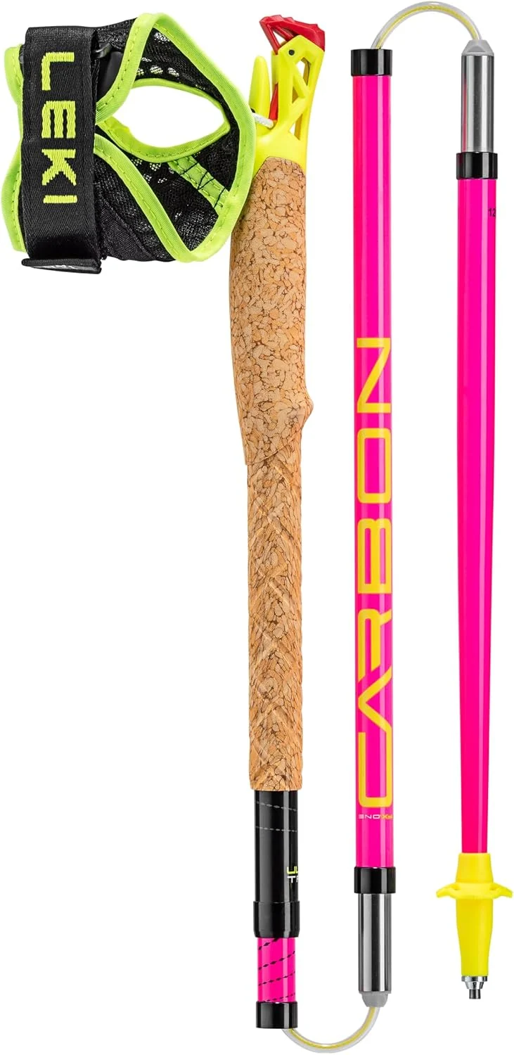 LEKI Ultratrail FX.One Trailrunningstöcke 135 cm Pink-Schwarz, 135 cm Pink-Schwarz