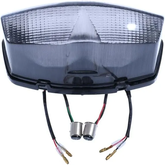 aVDB-moto LED Bremslicht/Rücklicht kompatibel mit KAWASAKI ZXR 400 ZX400 1991-1999 Plug & Play mit i
