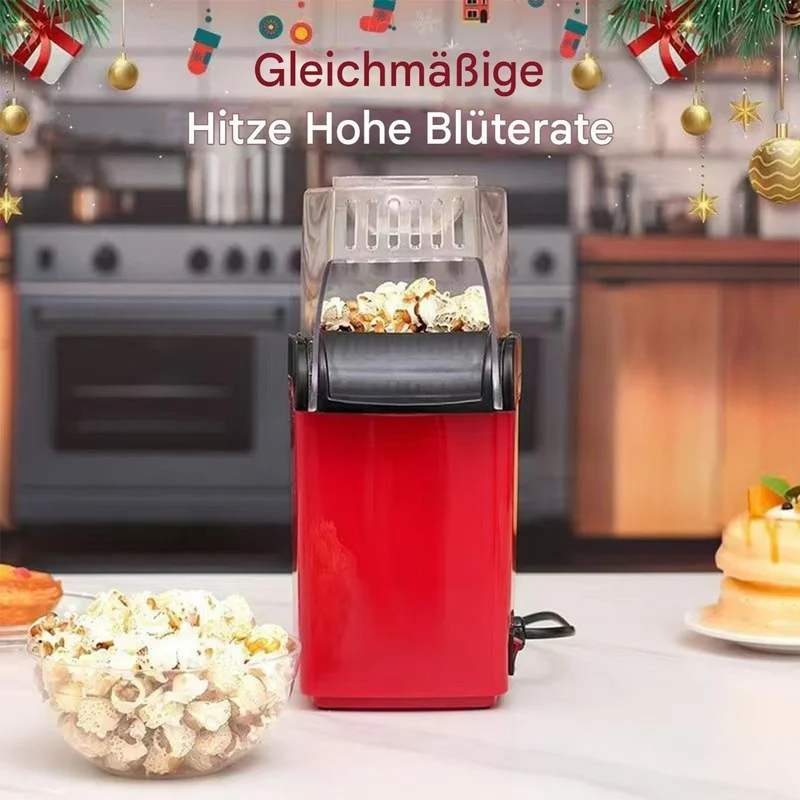 Elektrische Popcornmaschine - Schnelles Popcorn-Gerät Für Bis Zu 2 Liter,Kleine Ausführung - Für Die