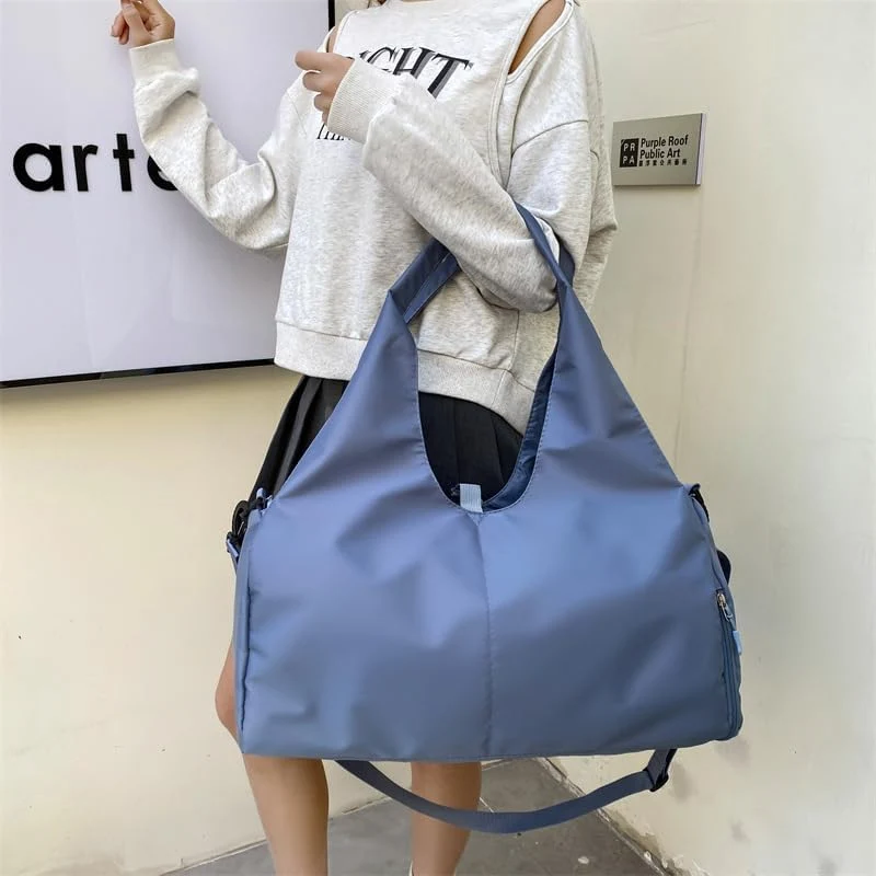 Sporttasche, Reisetasche mit Schuhfach & Nassfach, Gross Gym Tasche für Damen und Herren, wasserdich