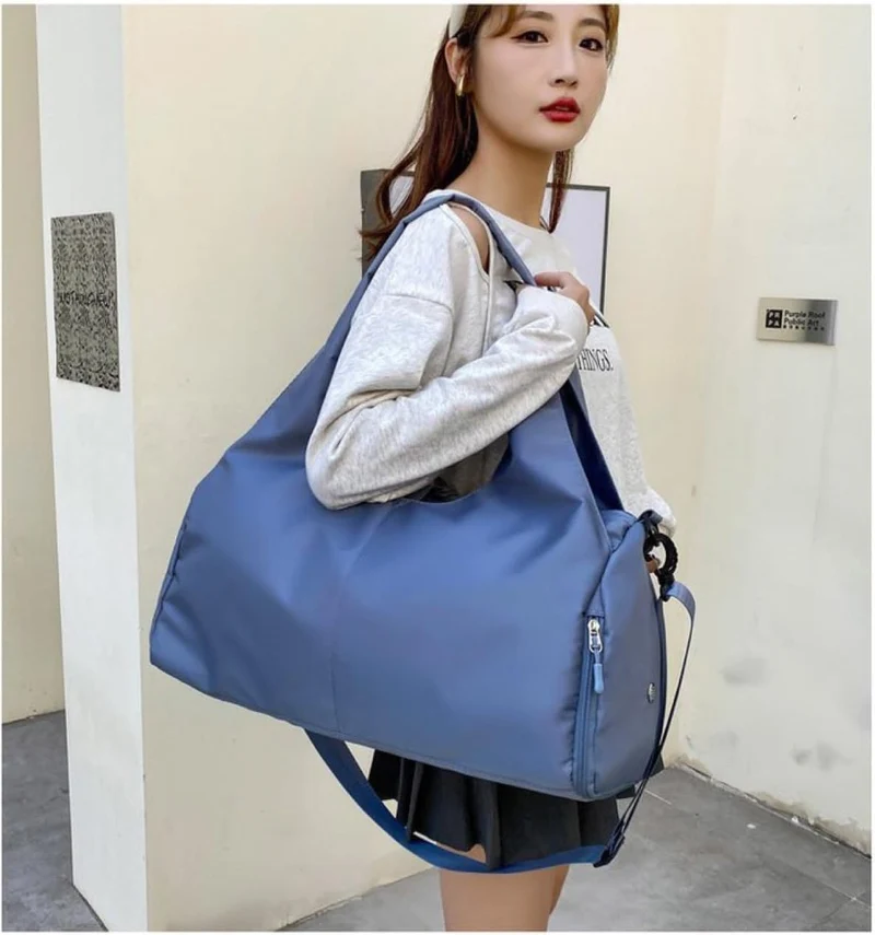 Sporttasche, Reisetasche mit Schuhfach & Nassfach, Gross Gym Tasche für Damen und Herren, wasserdich