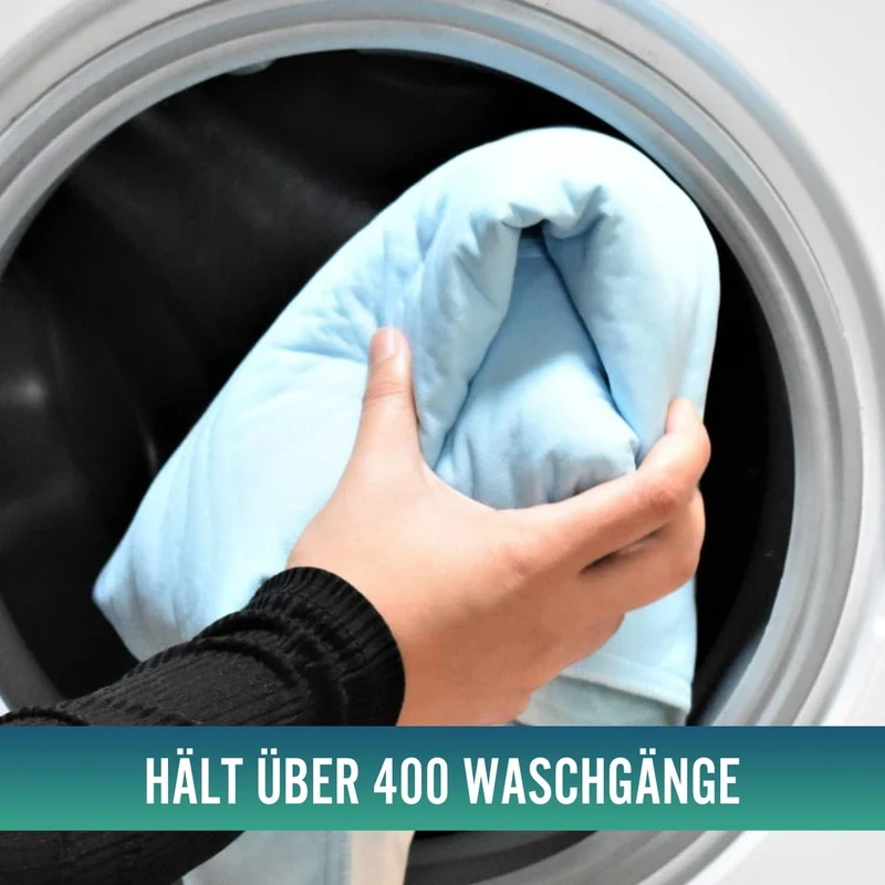 Wiederverwendbare waschbare Bettauflage Plus 4,65 Liter/m²