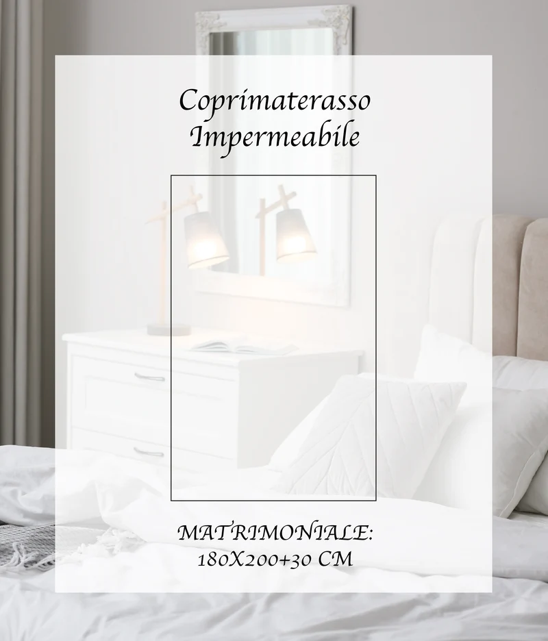 Coprimaterasso Trapuntato Impermeabile Microtraspirante Barriera Liquidi con Angoli Il Gruppone
