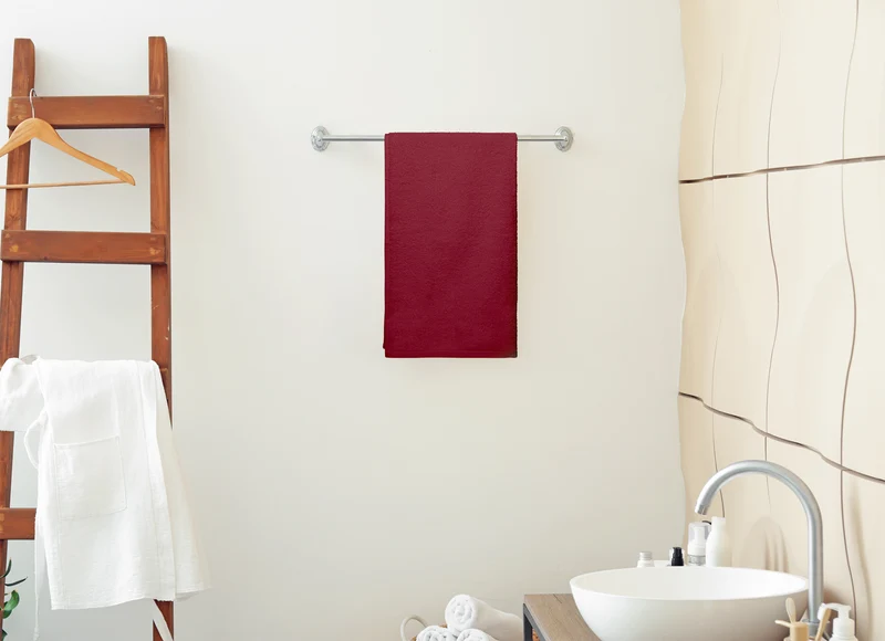 Set 10 Asciugamani Professionali in Spugna di Cotone 50×95 cm Tinta Unita 350 g Il Gruppone