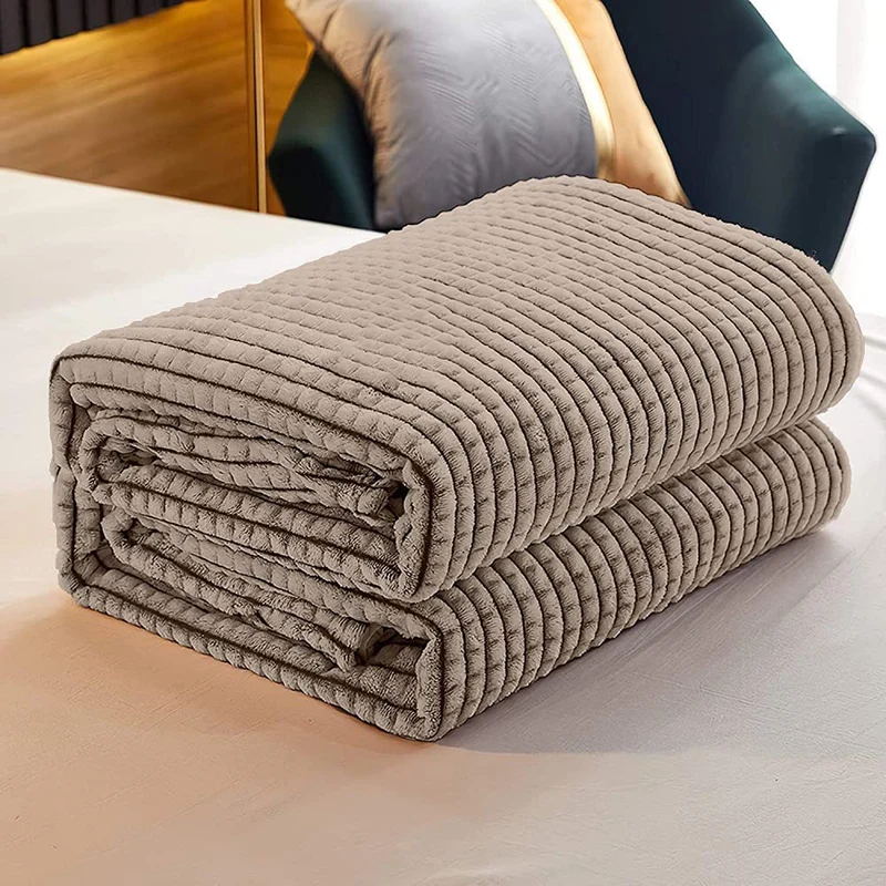 Coperta Invernale in Pile Morbida Quadrettata Il Gruppone
