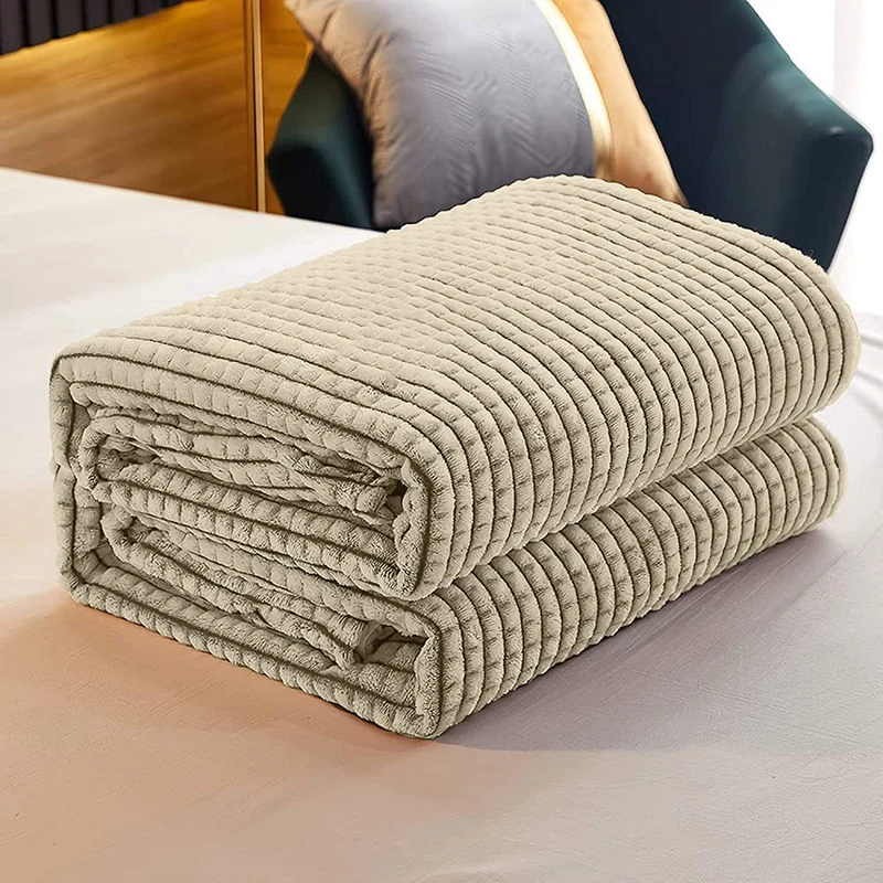 Coperta Invernale in Pile Morbida Quadrettata Il Gruppone