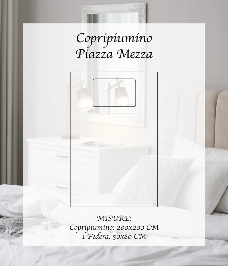Parure Copripiumino Matrimoniale in Cotone con Stampe HD Il Gruppone