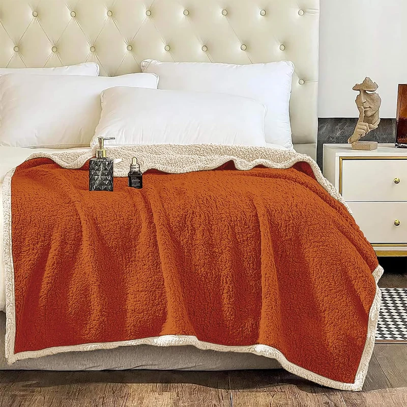 Coperta Invernale Pile con Sherpa Morbida 400 g/mq Il Gruppone