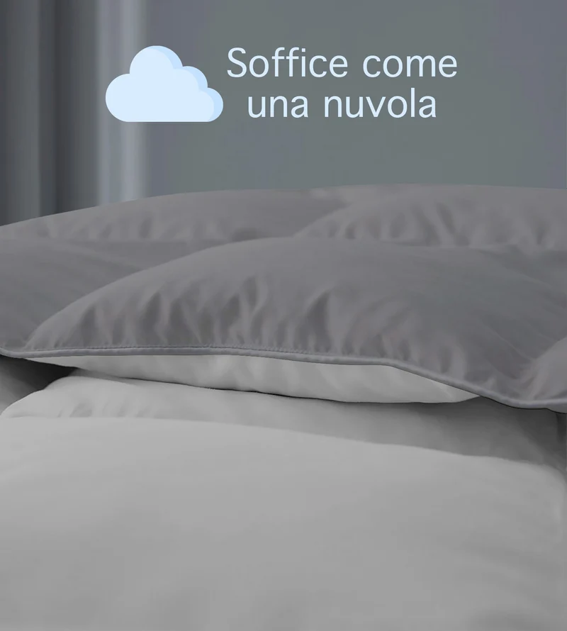 Piumino Invernale Caldo Double Face in Microfibra Anallergica Disponibile in 3 Misure Il Gruppone