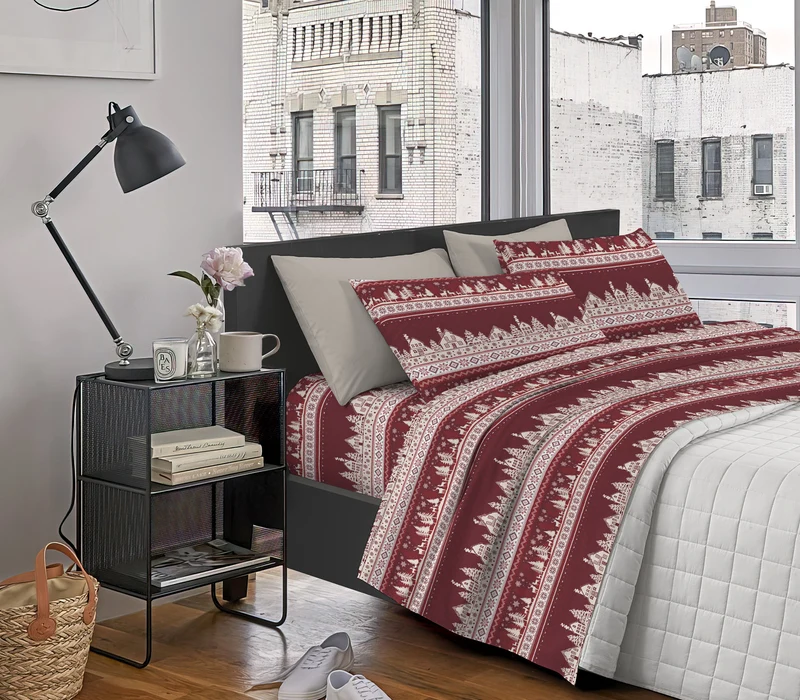 Completo Letto in Calda Flanella Morbida Anti-Pilling Made in Italy Il Gruppone